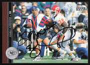 Kimble Anders Autographed 1996 Upper Deck Card #299 Kansas City Chiefs SKU #260350