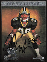 Alex Molden Autographed 1996 Upper Deck Rookie Card #11 New Orleans Saints SKU #260351