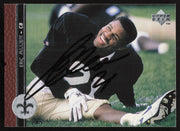Eric Allen Autographed 1996 Upper Deck Card #229 New Orleans Saints SKU #260375