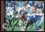 Lorenzo Lynch Autographed 1996 Upper Deck Card #58 Arizona Cardinals SKU #260377