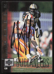 Trent Dilfer Autographed 1997 Upper Deck Card #92 Tampa Bay Buccaneers SKU #260392