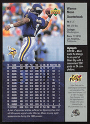 Warren Moon Autographed 1997 Upper Deck Card #283 Minnesota Vikings SKU #260396