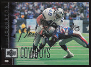 Daryl Johnston Autographed 1997 Upper Deck Card #140 Dallas Cowboys SKU #260402