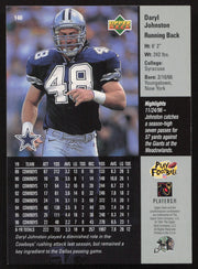 Daryl Johnston Autographed 1997 Upper Deck Card #140 Dallas Cowboys SKU #260402