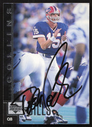 Todd Collins Autographed 1997 Upper Deck Card #73 Buffalo Bills SKU #260408
