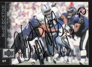Chester McGlockton Autographed 1997 Upper Deck Card #239 Los Angeles Raiders SKU #260415