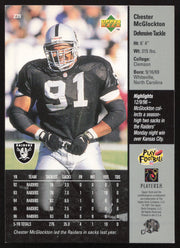Chester McGlockton Autographed 1997 Upper Deck Card #239 Los Angeles Raiders SKU #260415