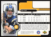 Ryan Leaf Autographed 1998 Upper Deck Rookie Card #2 San Diego Chargers SKU #260437