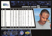 Warren Moon Autographed 1998 Upper Deck Card #224 Seattle Seahawks SKU #260449