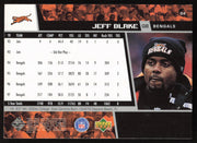 Jeff Blake Autographed 1998 Upper Deck Card #84 Cincinnati Bengals SKU #260452