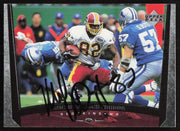 Michael Westbrook Autographed 1998 Upper Deck Card #249 Washington Redskins SKU #260455