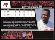 Bert Emanuel Autographed 1998 Upper Deck Card #235 Tampa Bay Buccaneers SKU #260458