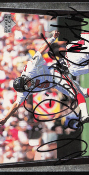 Morten Andersen Autographed 1998 Upper Deck Card #48 Atlanta Falcons SKU #260460