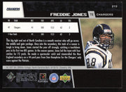 Freddie Jones Autographed 1998 Upper Deck Card #213 San Diego Chargers SKU #260462