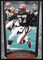 Reinard Wilson Autographed 1998 Upper Deck Card #88 Cincinnati Bengals SKU #260463