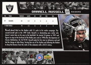Darrell Russell Autographed 1998 Upper Deck Card #185 Los Angeles Raiders SKU #260465