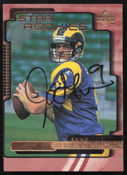 Joe Germaine Autographed 1999 Upper Deck Rookie Card #240 St. Louis Rams SKU #260485