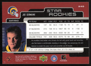 Joe Germaine Autographed 1999 Upper Deck Rookie Card #240 St. Louis Rams SKU #260485