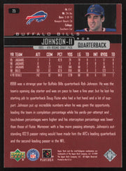 Rob Johnson Autographed 1999 Upper Deck Card #25 Buffalo Bills SKU #260486