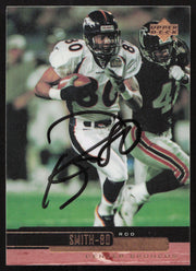 Rod Smith Autographed 1999 Upper Deck Card #71 Denver Broncos SKU #260491