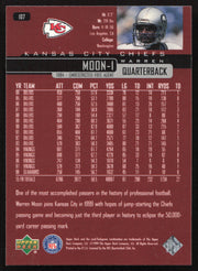 Warren Moon Autographed 1999 Upper Deck Card #107 Seattle Seahawks SKU #260497