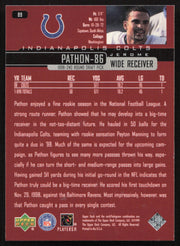 Jerome Pathon Autographed 1999 Upper Deck Card #89 Indianapolis Colts SKU #260503