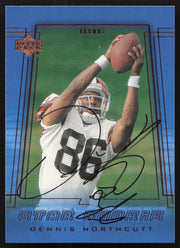 Dennis Northcutt Autographed 2000 Upper Deck Rookie Card #261 Cleveland Browns SKU #260505