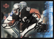 Darrell Russell Autographed 2000 Upper Deck Card #151 Los Angeles Raiders SKU #260515