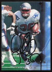 Lawyer Milloy Autographed 2000 Upper Deck Card #127 New England Patriots SKU #260523
