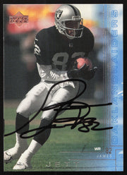 James Jett Autographed 2000 Upper Deck Card #152 Los Angeles Raiders SKU #260524