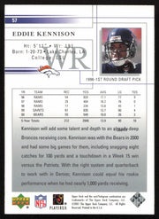 Eddie Kennison Autographed 2001 Upper Deck Card #57 Chicago Bears SKU #260543