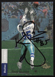 Kevin Williams Autographed 1993 Upper Deck SP Rookie Card #3 Dallas Cowboys SKU #260592