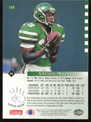 Adrian Murrell Autographed 1993 Upper Deck SP Card #196 New York Jets SKU #260606