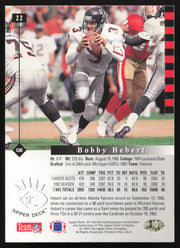 Bobby Hebert Autographed 1993 Upper Deck SP Card #22 Atlanta Falcons SKU #260614