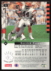 Derrick Fenner Autographed 1993 Upper Deck SP Card #46 Cincinnati Bengals SKU #260637