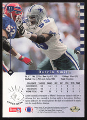 Darrin Smith Autographed 1993 Upper Deck SP Rookie Card #71 Dallas Cowboys SKU #260646