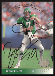 Boomer Esiason Autographed 1993 Upper Deck SP Card #191 New York Jets SKU #260662
