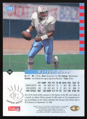 Warren Moon Autographed 1993 Upper Deck SP Card #106 Houston Oilers SKU #260680