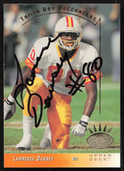 Lawrence Dawsey Autographed 1993 Upper Deck SP Card #255 Tampa Bay Buccaneers SKU #260684