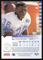 Bennie Blades Autographed 1993 Upper Deck SP Card #82 Detroit Lions SKU #260708