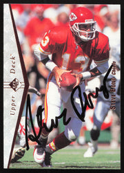 Steve Bono Autographed 1995 Upper Deck SP Card #157 Kansas City Chiefs SKU #260714