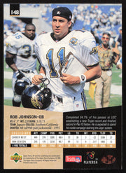 Rob Johnson Autographed 1995 Upper Deck SP Card #148 Jacksonville Jaguars SKU #260717