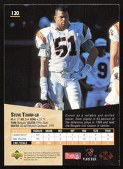 Steve Tovar Autographed 1995 Upper Deck SP Card #120 Cincinnati Bengals SKU #260732