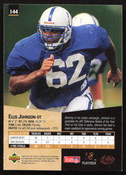 Ellis Johnson Autographed 1995 Upper Deck SP Card #144 Indianapolis Colts SKU #260736