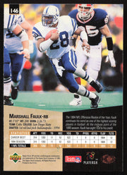 Marshall Faulk Autographed 1995 Upper Deck SP Card #146 Indianapolis Colts SKU #260740