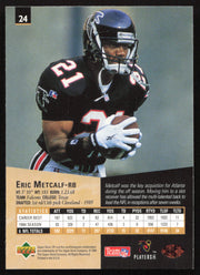 Eric Metcalf Autographed 1995 Upper Deck SP Card #24 Atlanta Falcons SKU #260745