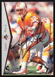 Trent Dilfer Autographed 1995 Upper Deck SP Card #100 Tampa Bay Buccaneers SKU #260752