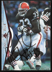 Leroy Hoard Autographed 1995 Upper Deck SP Card #126 Cleveland Browns SKU #260754