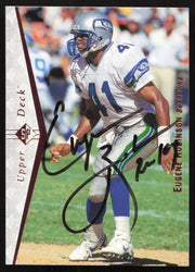 Eugene Robinson Autographed 1995 Upper Deck SP Card #199 Seattle Seahawks SKU #260762