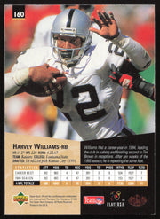 Harvey Williams Autographed 1995 Upper Deck SP Card #160 Los Angeles Raiders SKU #260768